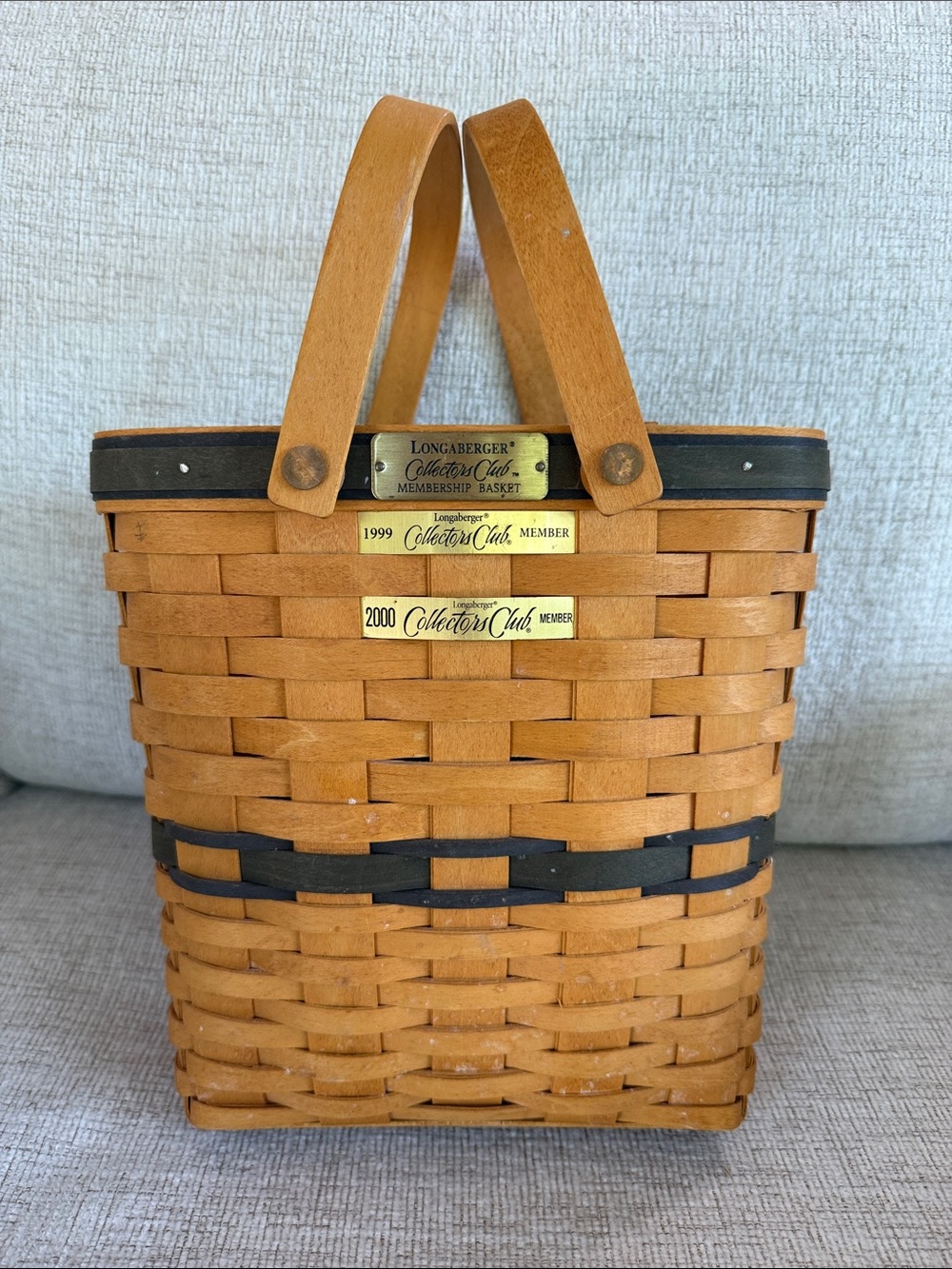 Longaberger Collectors Club Membership Basket